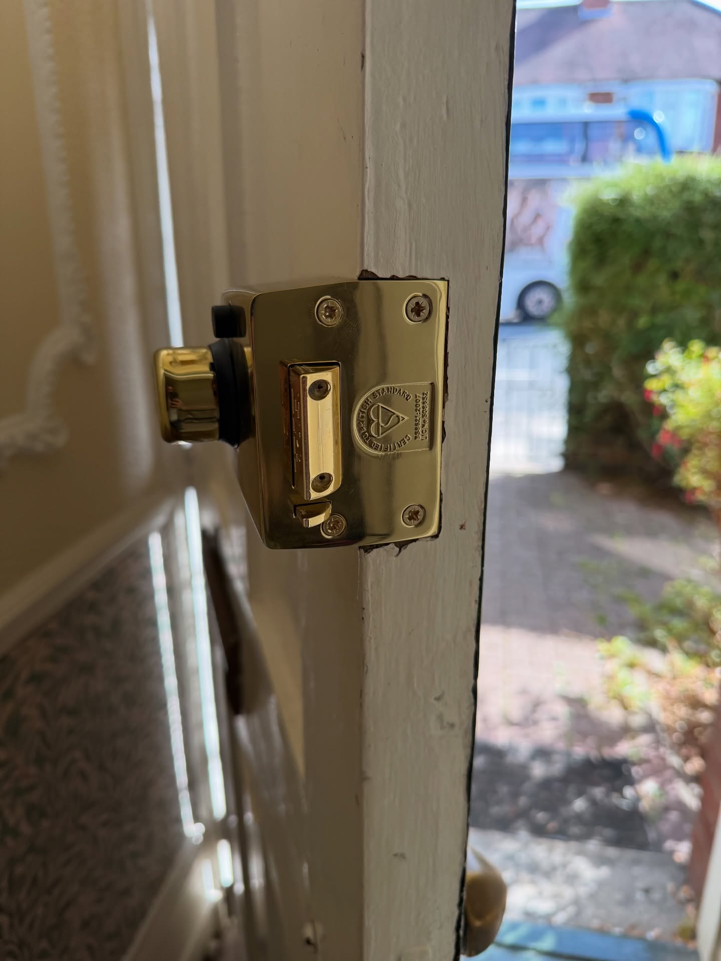 Yale night latch upgraded to British Standard