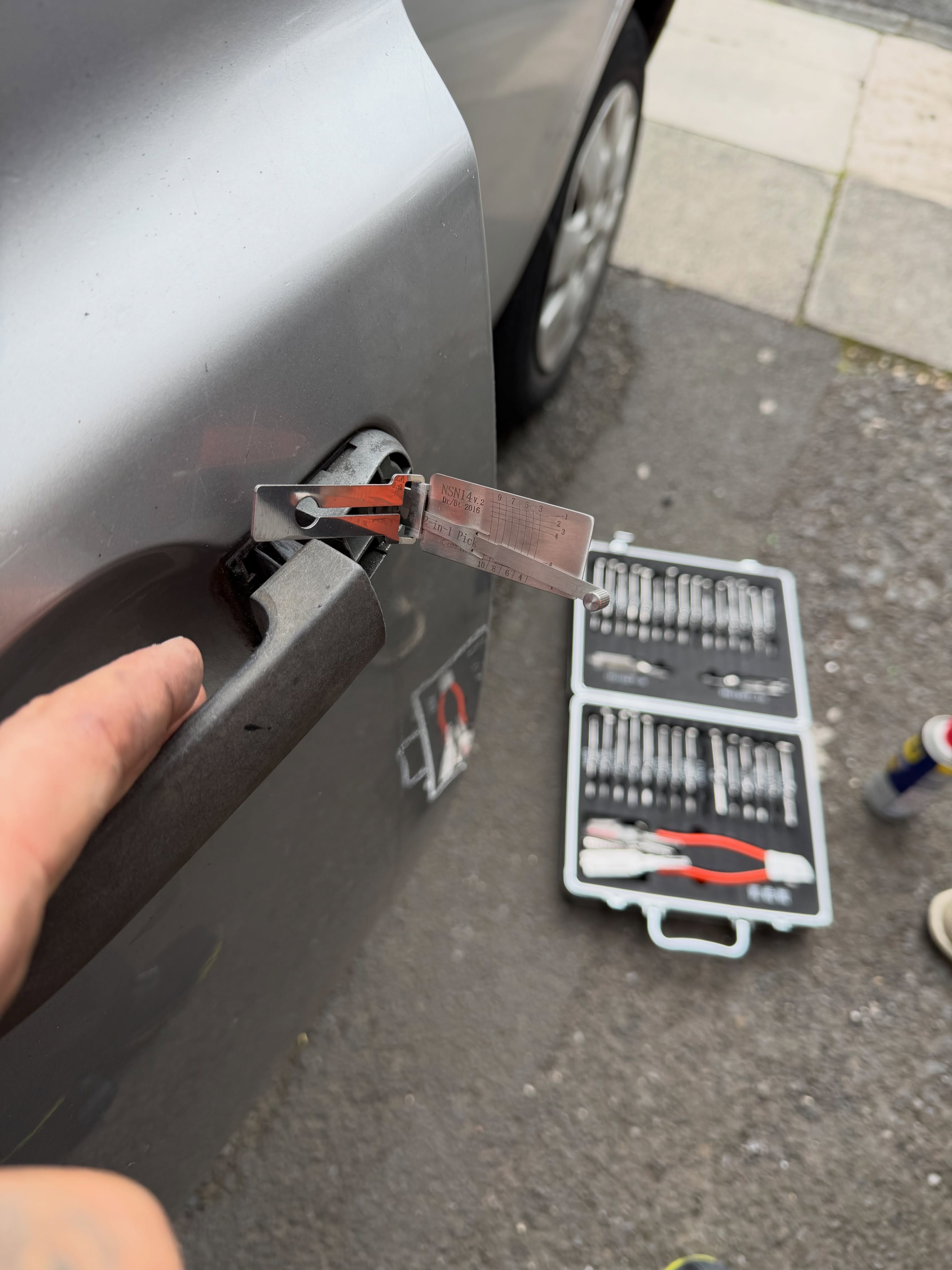 Vauxhall Astra picked open after customer lost car keys in North Shields  