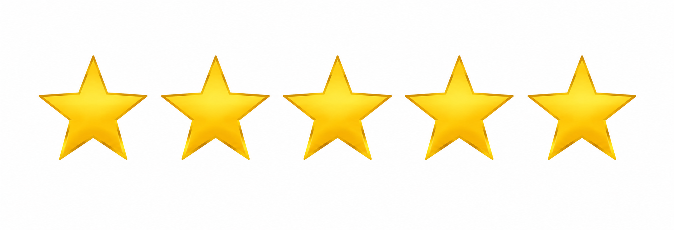 5 Gold Review Stars