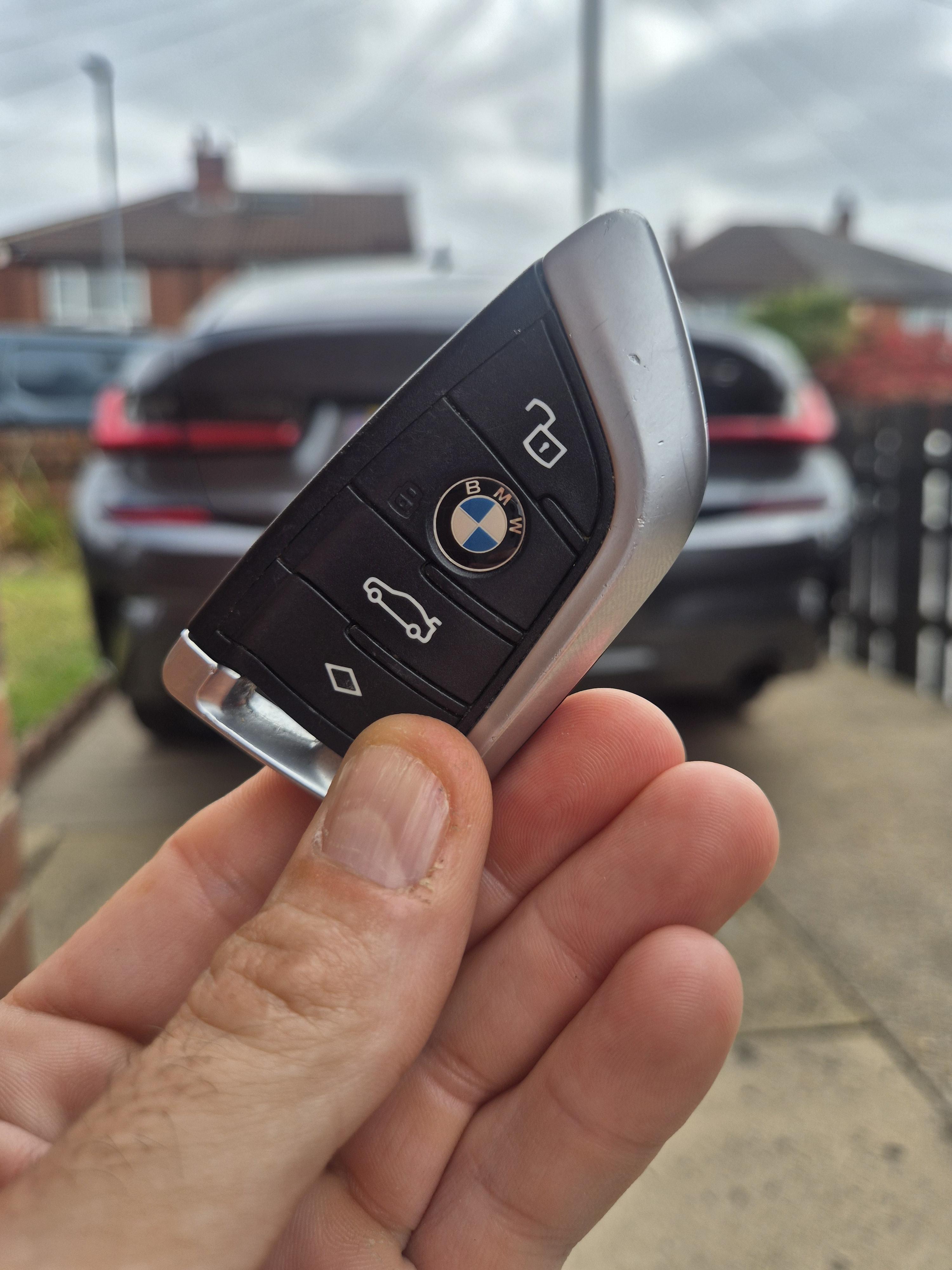 Replacement BMW smart key